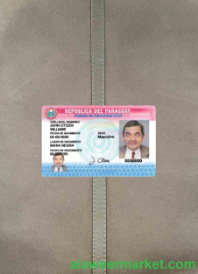 Paraguay ID photolook FRONT
